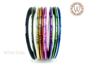 1mm Holographic Nail Art Striping Tapes Line