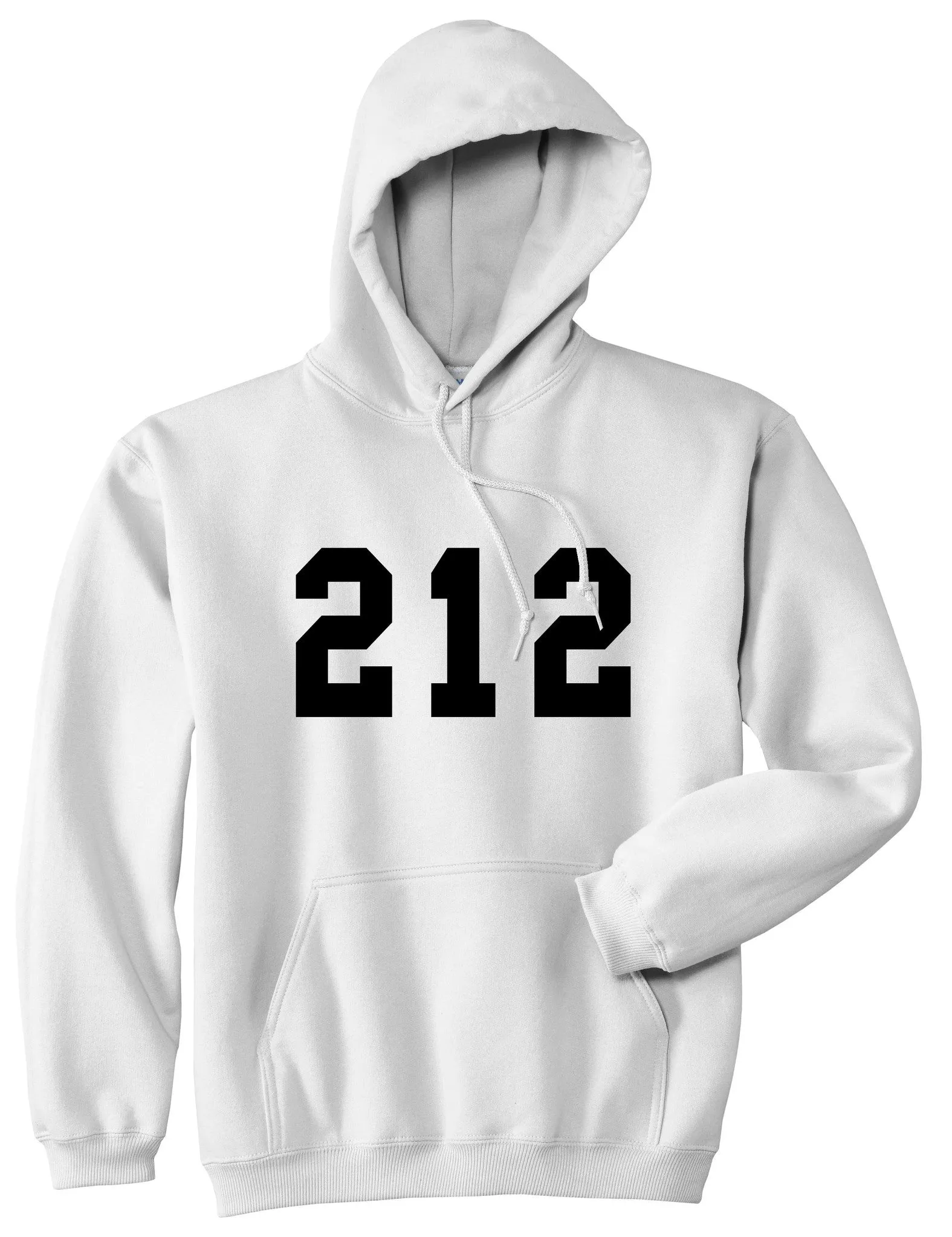 212 New York Area Code Pullover Hoodie