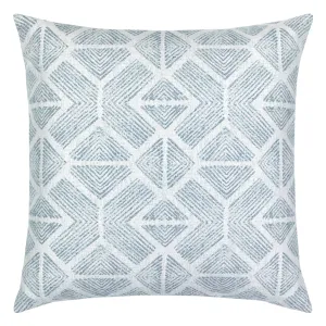 22" Square Elaine Smith Pillow  Bakuba Stream