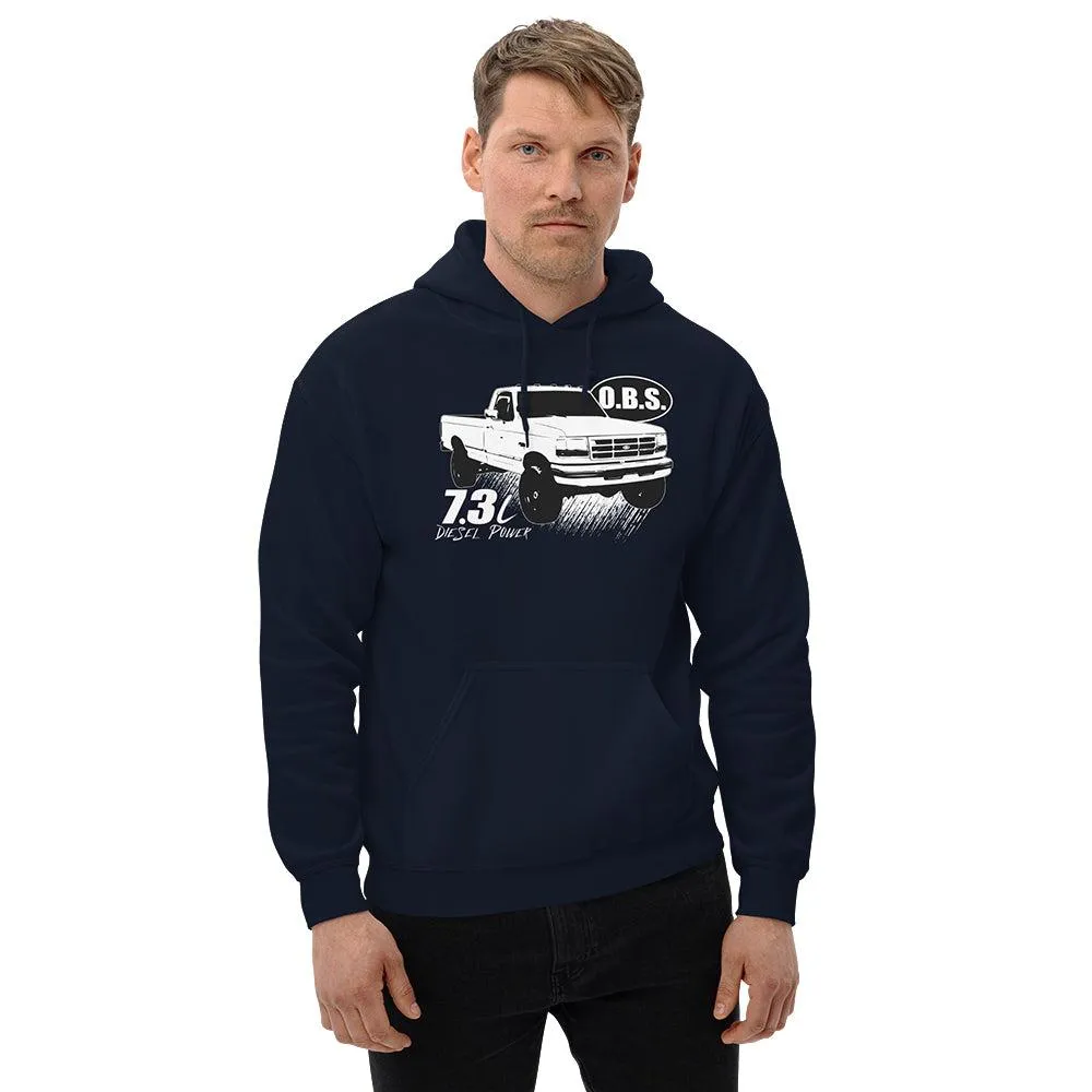 7.3 Powerstroke Hoodie With OBS F250 Super Duty Single Cab