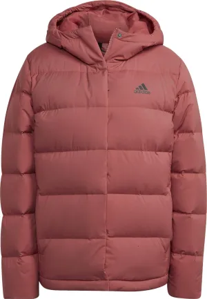 Adidas Women&#x27;s Helionic Hooded Down Jacket Wonred | Buy Adidas Women&#x27;s Helionic Hooded Down Jacket Wonred here | Outnorth