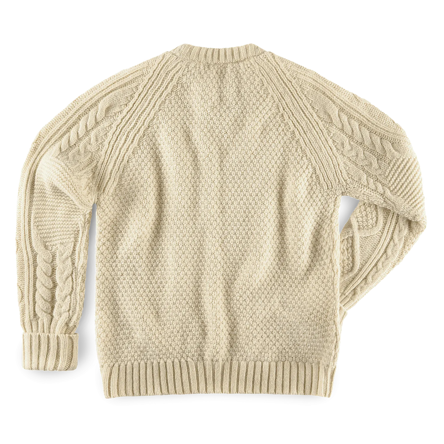 &SONS Clyde Knit Jumper Ecru