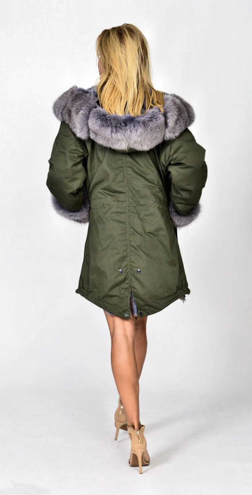 Aofur Ladies Winter Women Thicken Warm Coat Hood Parka Long Jacket Outwear Size S-XXXL