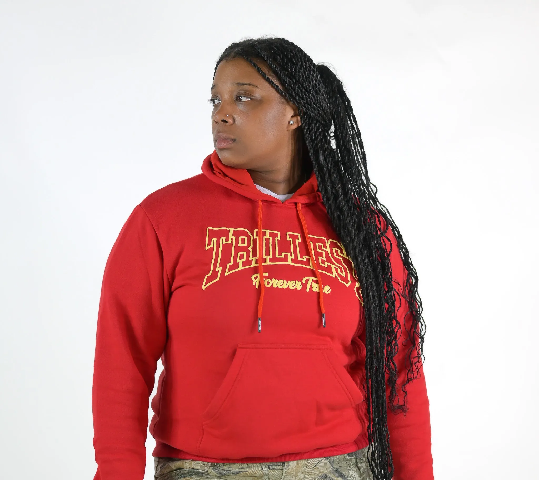 Arched Trillest Forever True Hoodie - Red/Cream