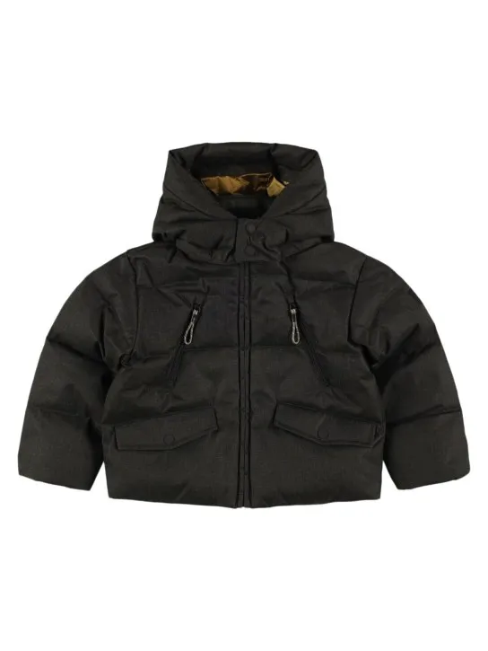 Bonpoint   Hooded poly down jacket 