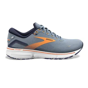 Brooks Ghost 15 (Mens) - Flintstone/Peacoat/Orange Pop