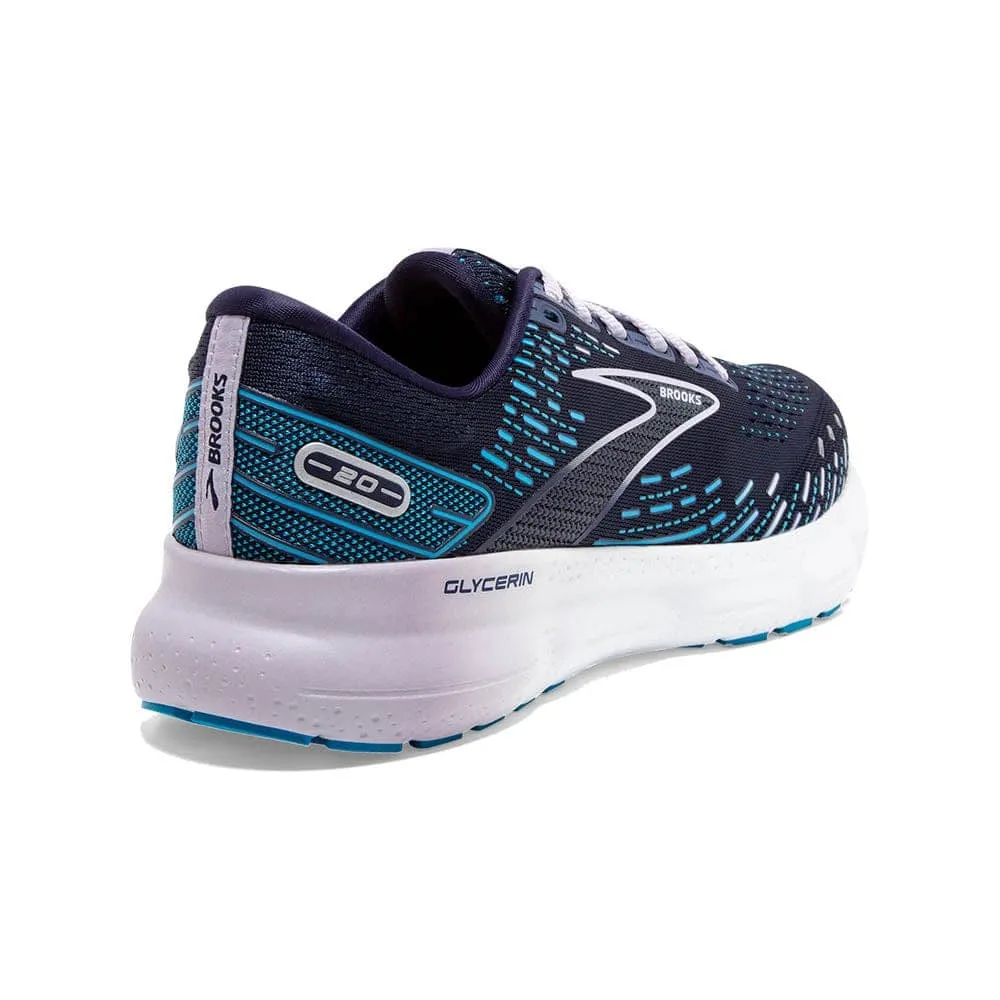 Brooks Glycerin 20 (Womens) - Peacoat/Ocean/Pastel Lilac