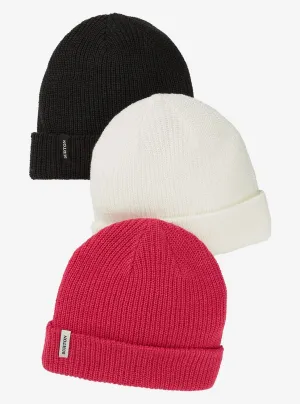 Burton DND 3 Pack Beanie Black / Stout White / Punchy Pink