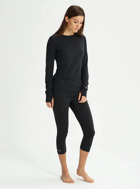 Burton Women's  Midweight Crew True Black