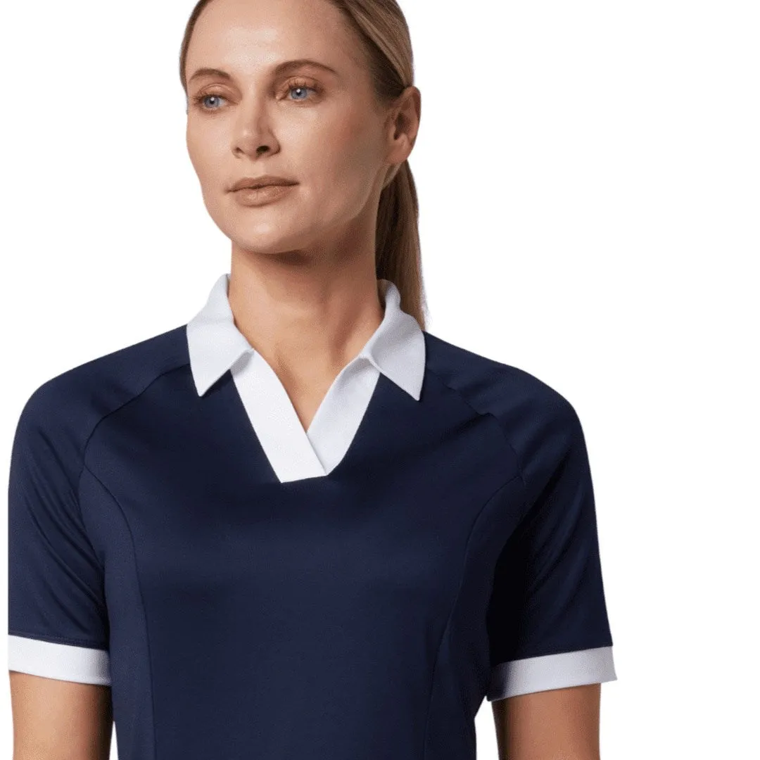 Callaway Ladies Colour Block Golf Polo Shirt CGKSD035