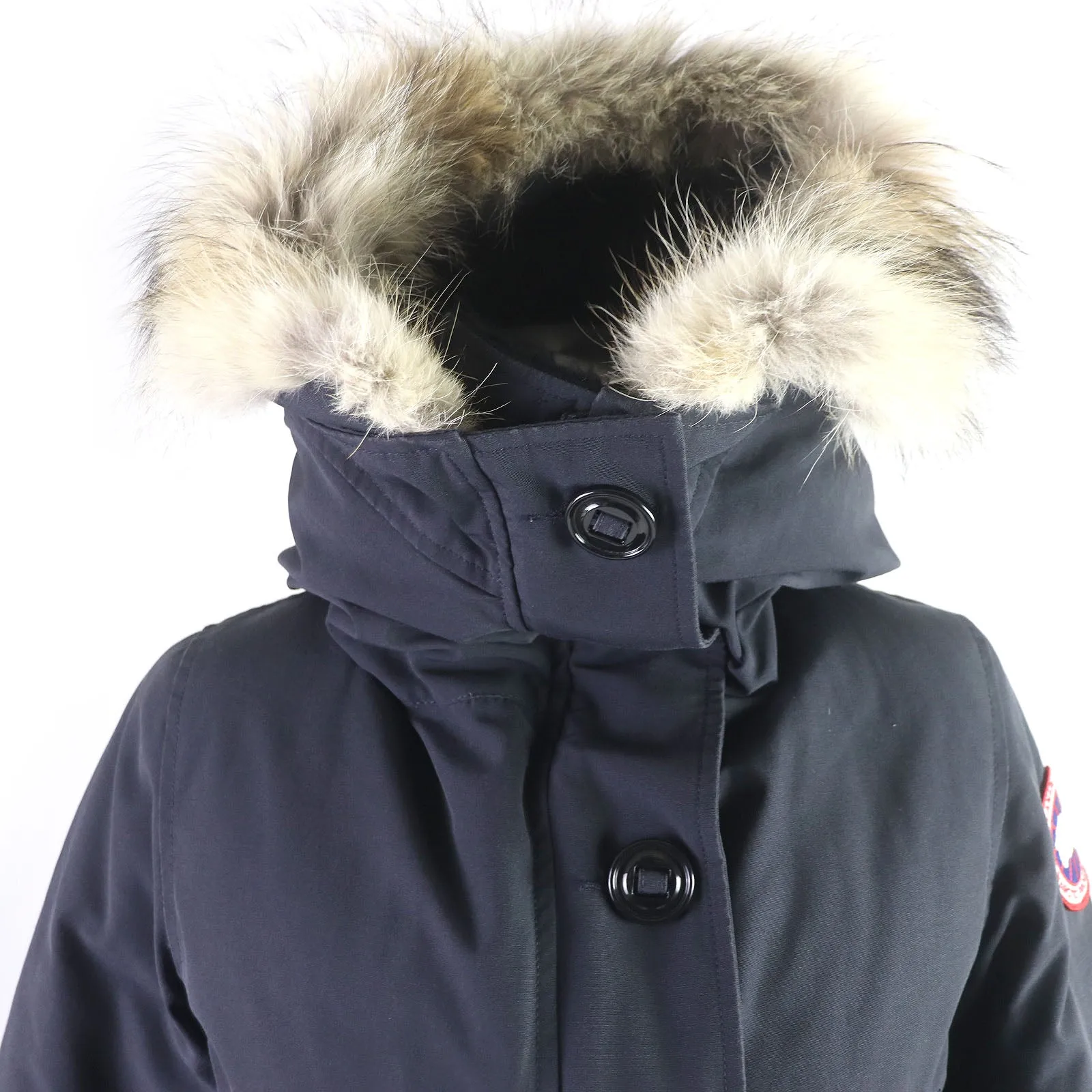 Canada Goose BRONTE Down Coat Coyote Fur Hood S