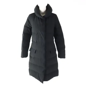 Cape Heights TAMEFORD Logo Patch Long Down Coat XS