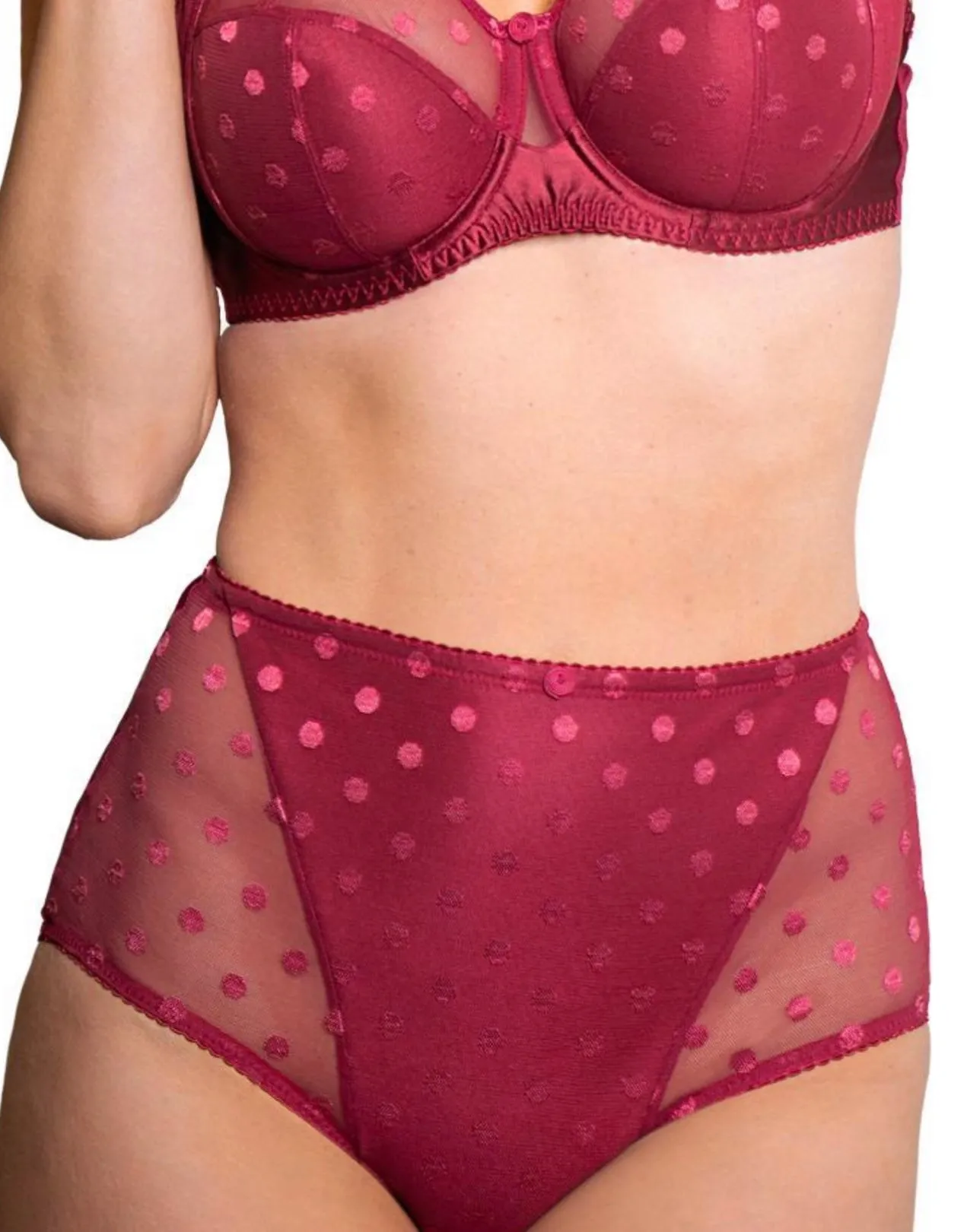 Carmen Full Brief U2493 Deep Red