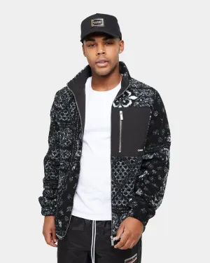 Carre Bandana Ultra Sherpa Jacket Black/White