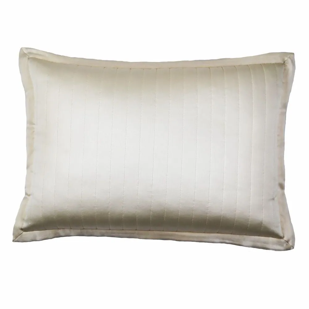 Charmeuse Channel Quilted Pillows by Ann Gish