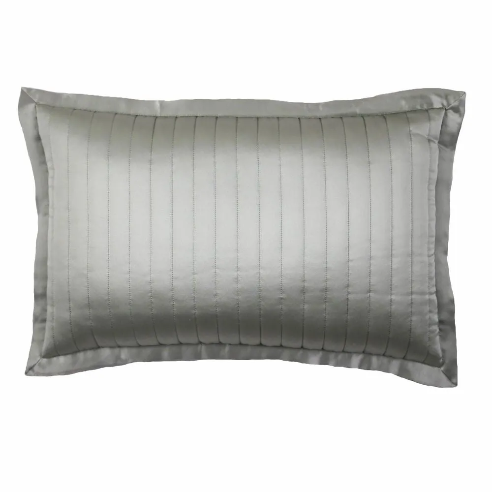 Charmeuse Channel Quilted Pillows by Ann Gish