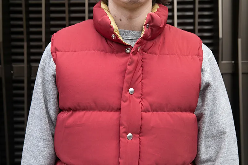 Crescent Down Works Italian Vest - Red