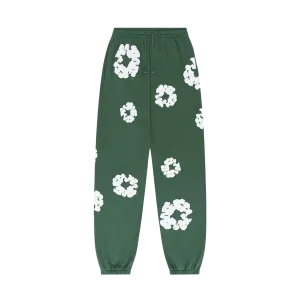 Denim Tears The Cotton Wreath Sweatpants 'Green'