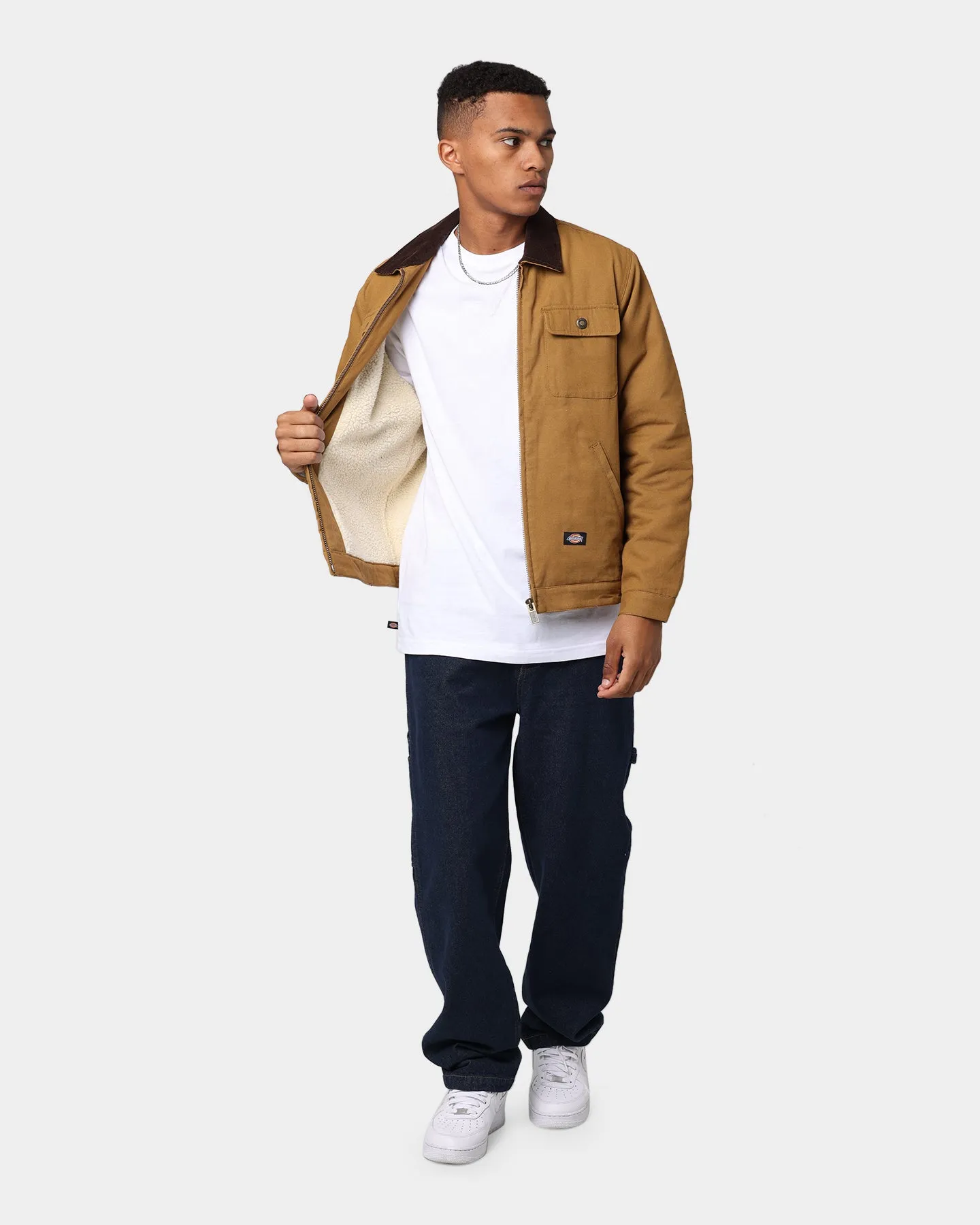 Dickies Alton Garage Jacket Brown Duck