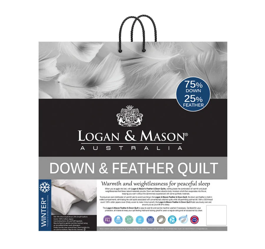 Duck Down and Feather Winter Quilt Range