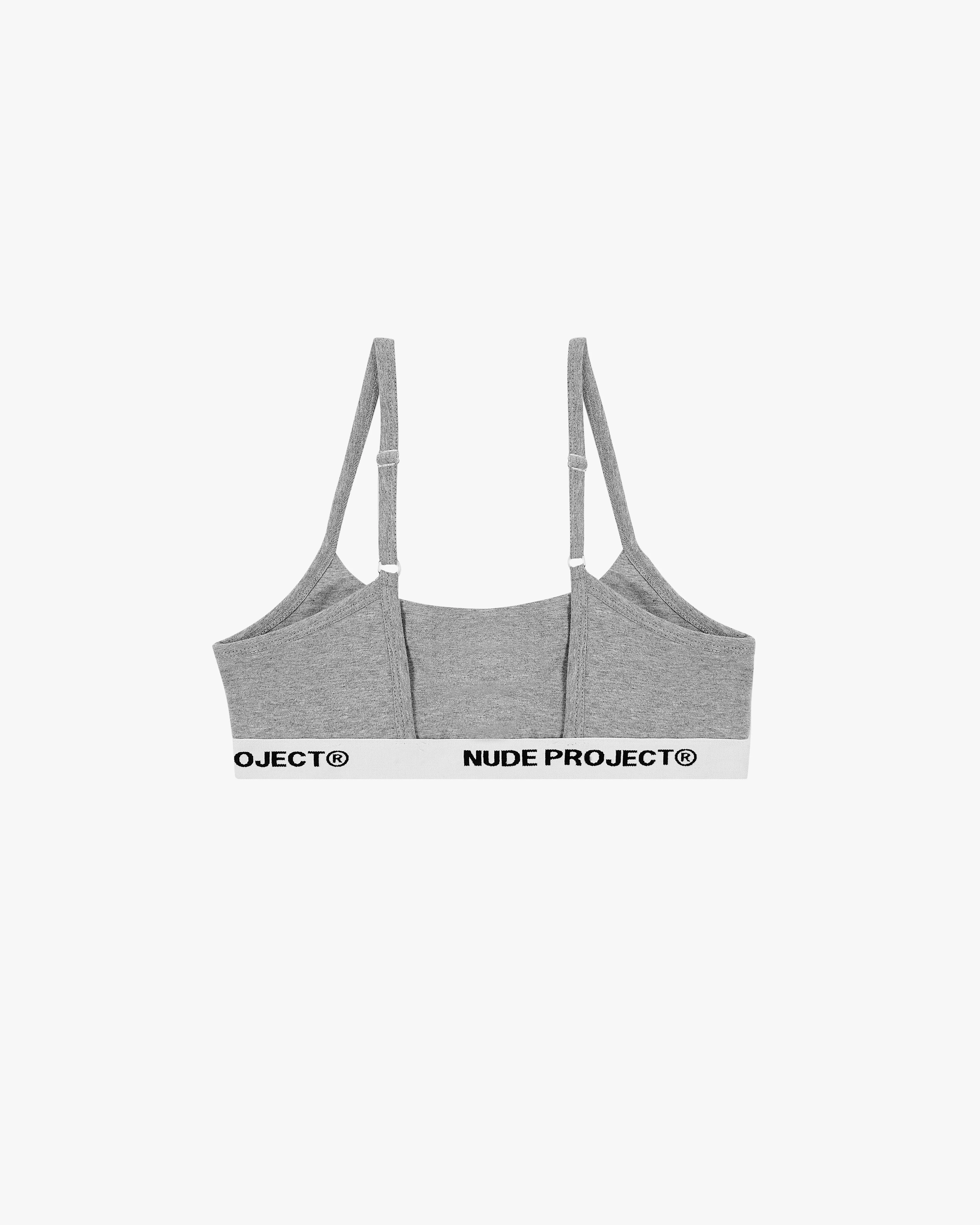 ESSENTIAL BRA GREY