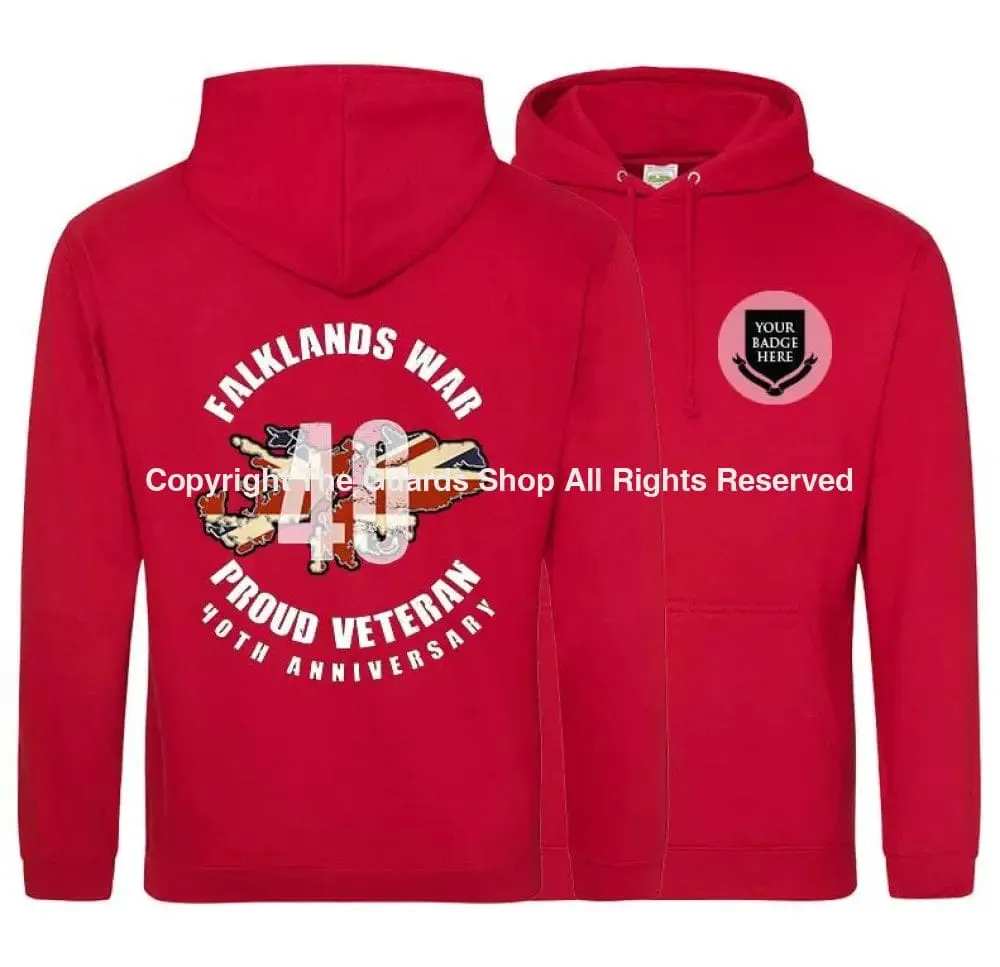 FALKLANDS 40 Double Printed Hoodie