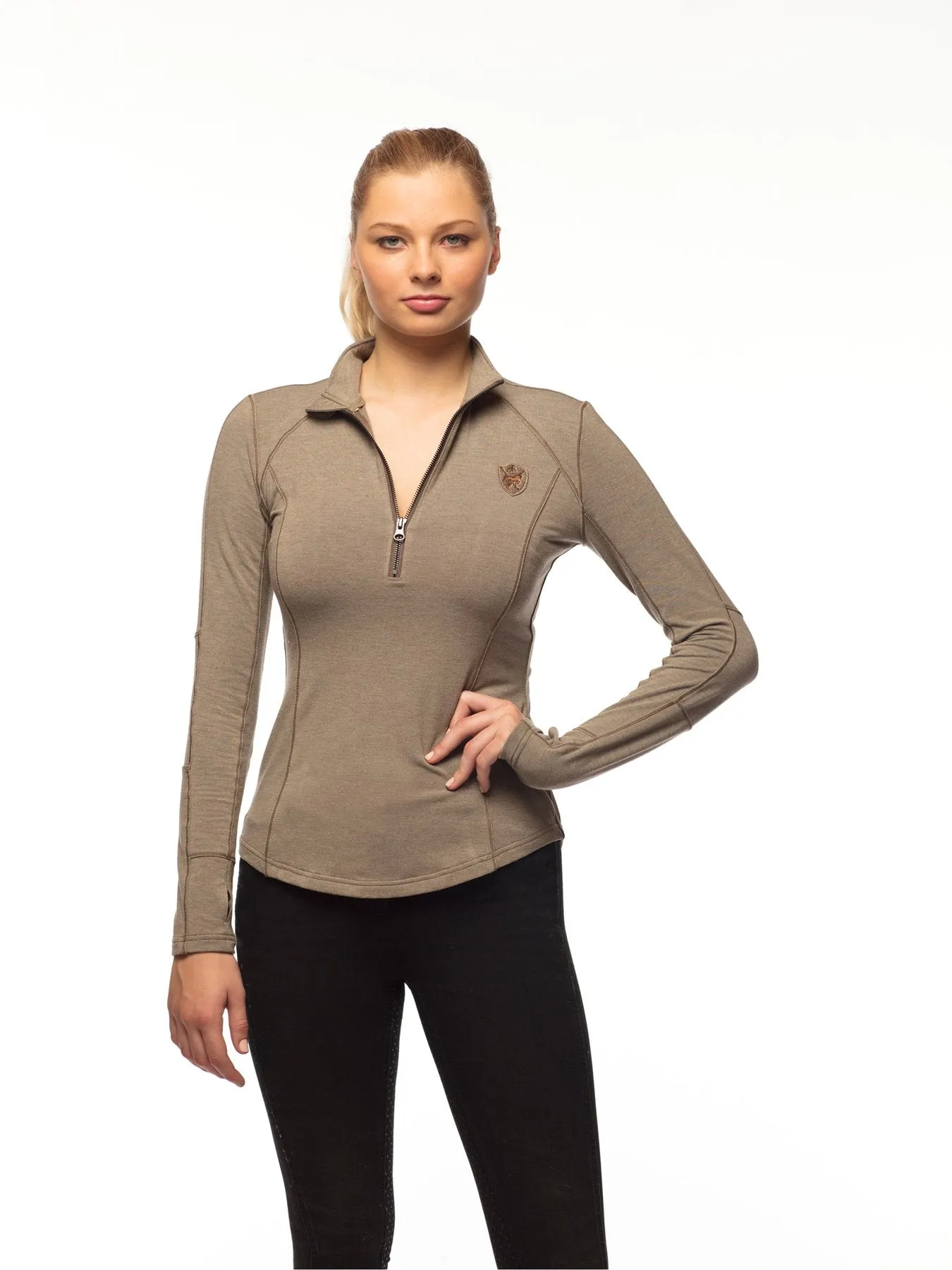 Goode Rider Splendid Zip Training Top / Base Layer