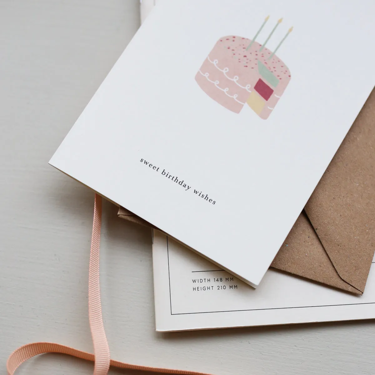 GREETING CARD // LAYER CAKE