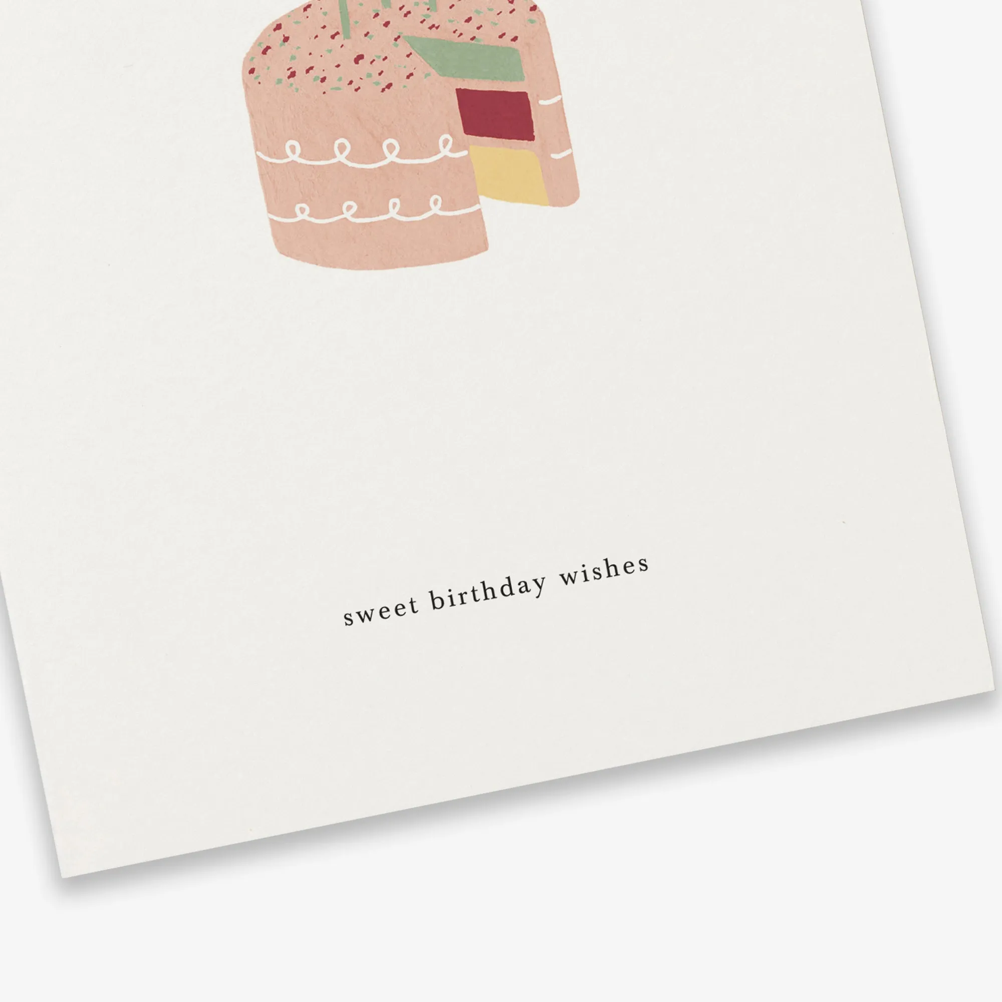 GREETING CARD // LAYER CAKE