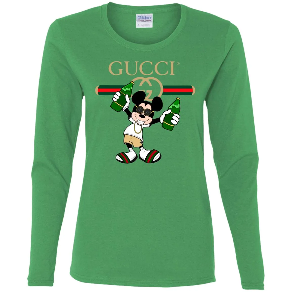 Gucci Mickey Mouse Top Trending T-shirt Women Long Sleeve Shirt