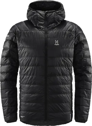 Haglöfs Men&#x27;s L.I.M Down Hood True Black | Buy Haglöfs Men&#x27;s L.I.M Down Hood True Black here | Outnorth