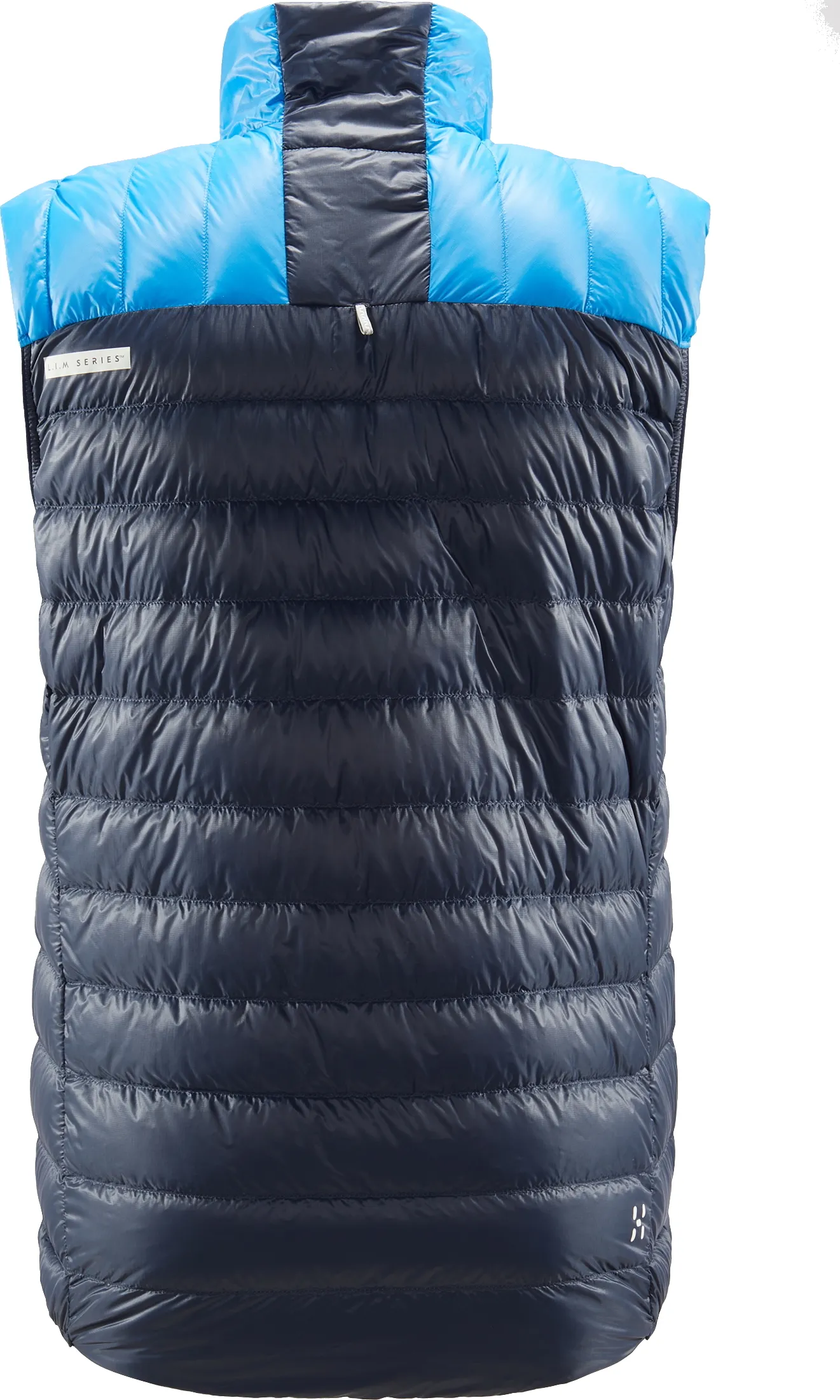 Haglöfs Men&#x27;s L.I.M Down Vest Tarn Blue/Nordic Blue | Buy Haglöfs Men&#x27;s L.I.M Down Vest Tarn Blue/Nordic Blue here | Outnorth