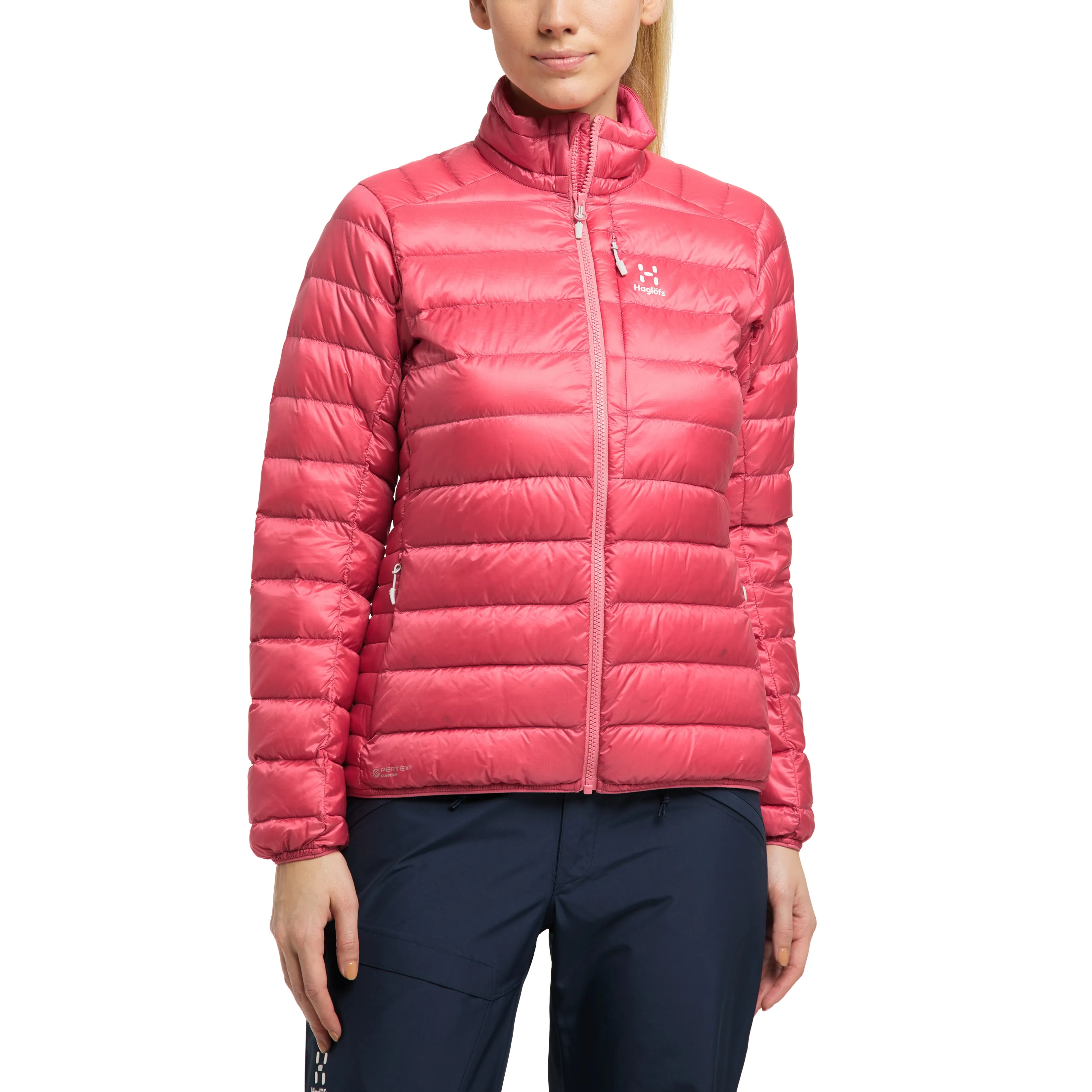 Haglöfs Roc Down Jacket Women Tulip Pink | Buy Haglöfs Roc Down Jacket Women Tulip Pink here | Outnorth