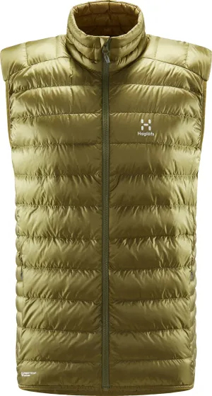 Haglöfs Roc Down Vest Men Olive Green | Buy Haglöfs Roc Down Vest Men Olive Green here | Outnorth