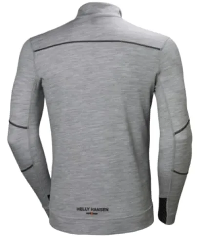 Helly Hansen Hh Lifa Merino Wool Half Zip Base Layer thermal top 75107