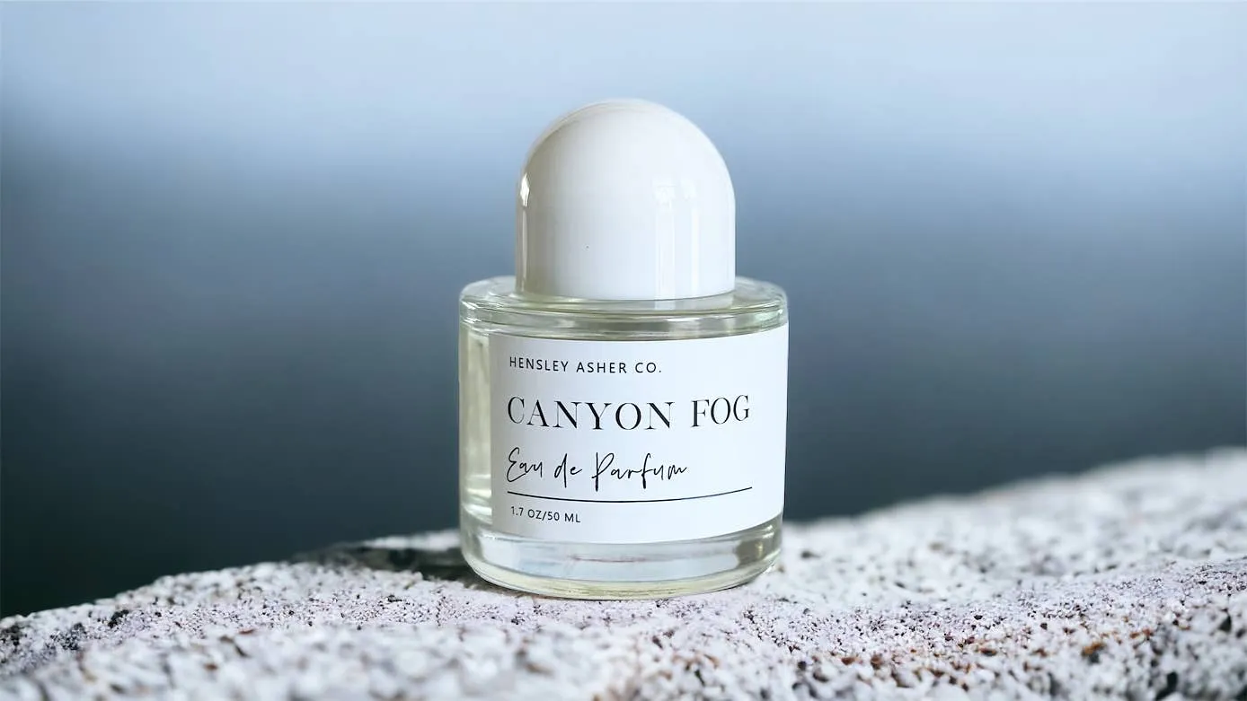 Hensley Asher Co. - Canyon Fog Organic Alcohol Perfume, Eau de Parfum