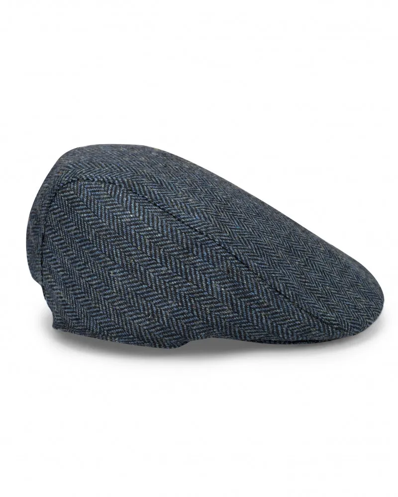 Hoggs Herringbone Waterproof Tweed Cap