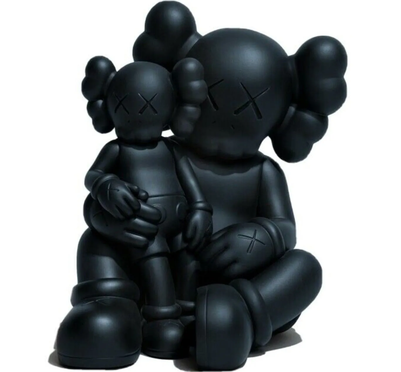 Holiday Changbai Mountain- Black Fine Art Toy by Kaws- Brian Donnelly