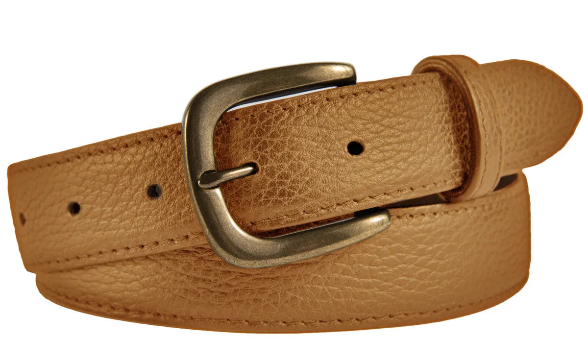 Hudson Belt, (1.25") Antiqued Brass Buckle