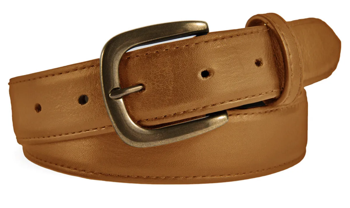 Hudson Belt, (1.25") Antiqued Brass Buckle