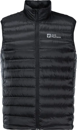 Jack Wolfskin Men&#x27;s Pack &amp; Go Down Vest Black | Buy Jack Wolfskin Men&#x27;s Pack &amp; Go Down Vest Black here | Outnorth