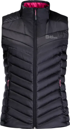 Jack Wolfskin Women&#x27;s Passamani Down Vest Graphite | Buy Jack Wolfskin Women&#x27;s Passamani Down Vest Graphite here | Outnorth