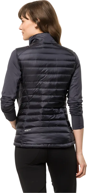 Jack Wolfskin Women&#x27;s Passamani Down Vest Graphite | Buy Jack Wolfskin Women&#x27;s Passamani Down Vest Graphite here | Outnorth