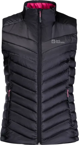 Jack Wolfskin Women&#x27;s Passamani Down Vest Graphite | Buy Jack Wolfskin Women&#x27;s Passamani Down Vest Graphite here | Outnorth