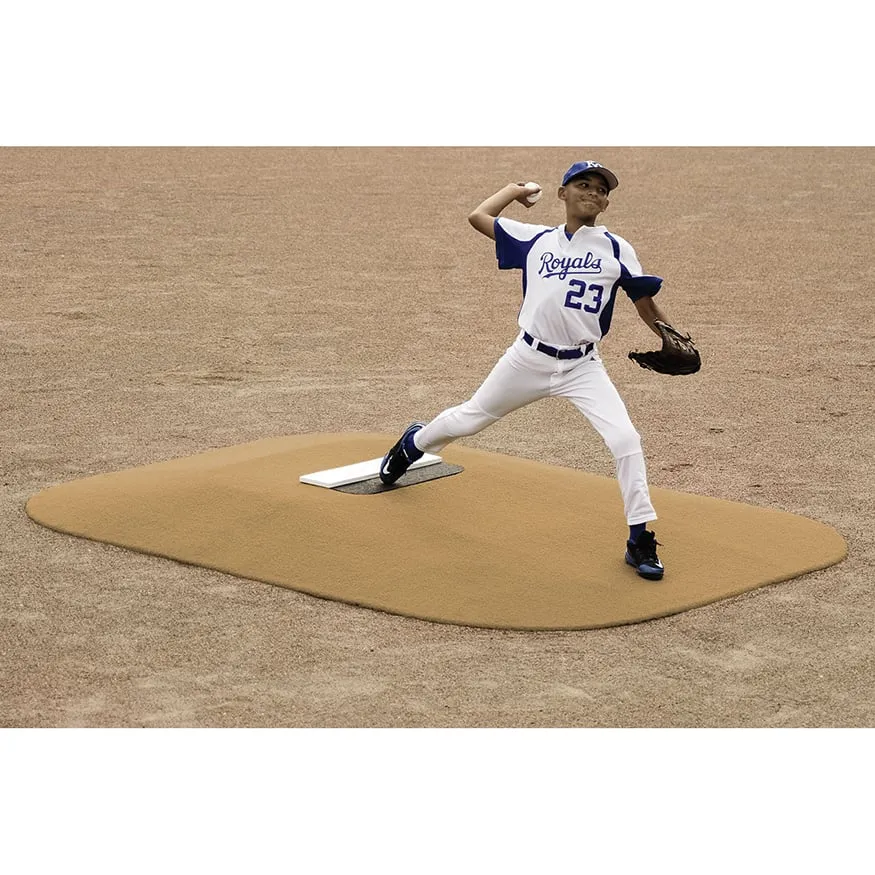 Jaypro Sports Pitcher'S Mound - Youth (9 Ft.L X 7 Ft.W X 6 In.H) (Gel Coat With Launch Pad)