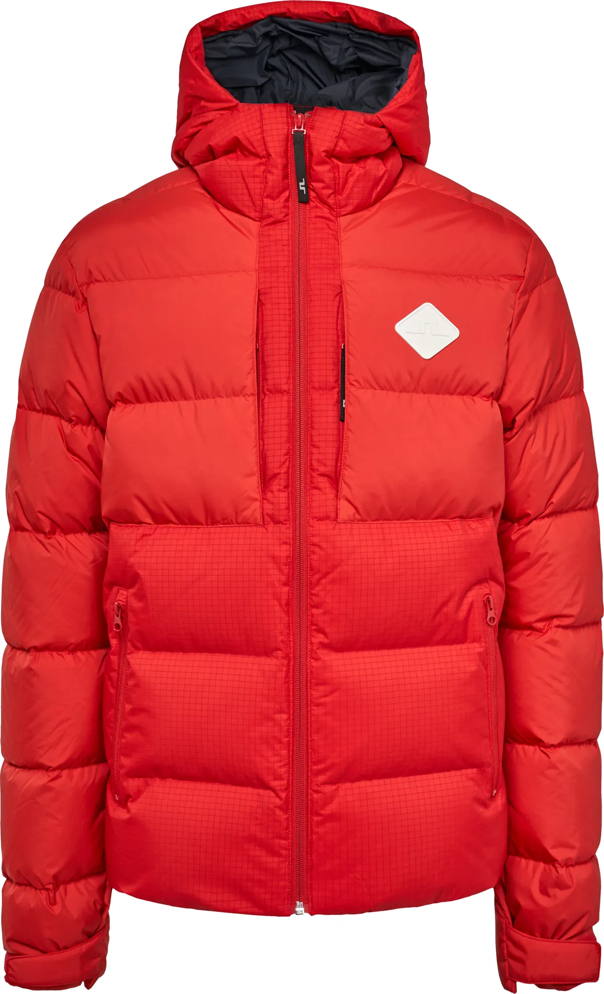 J.Lindeberg Men&#x27;s Aerglo Down Jacket Barbados Cherry | Buy J.Lindeberg Men&#x27;s Aerglo Down Jacket Barbados Cherry here | Outnorth