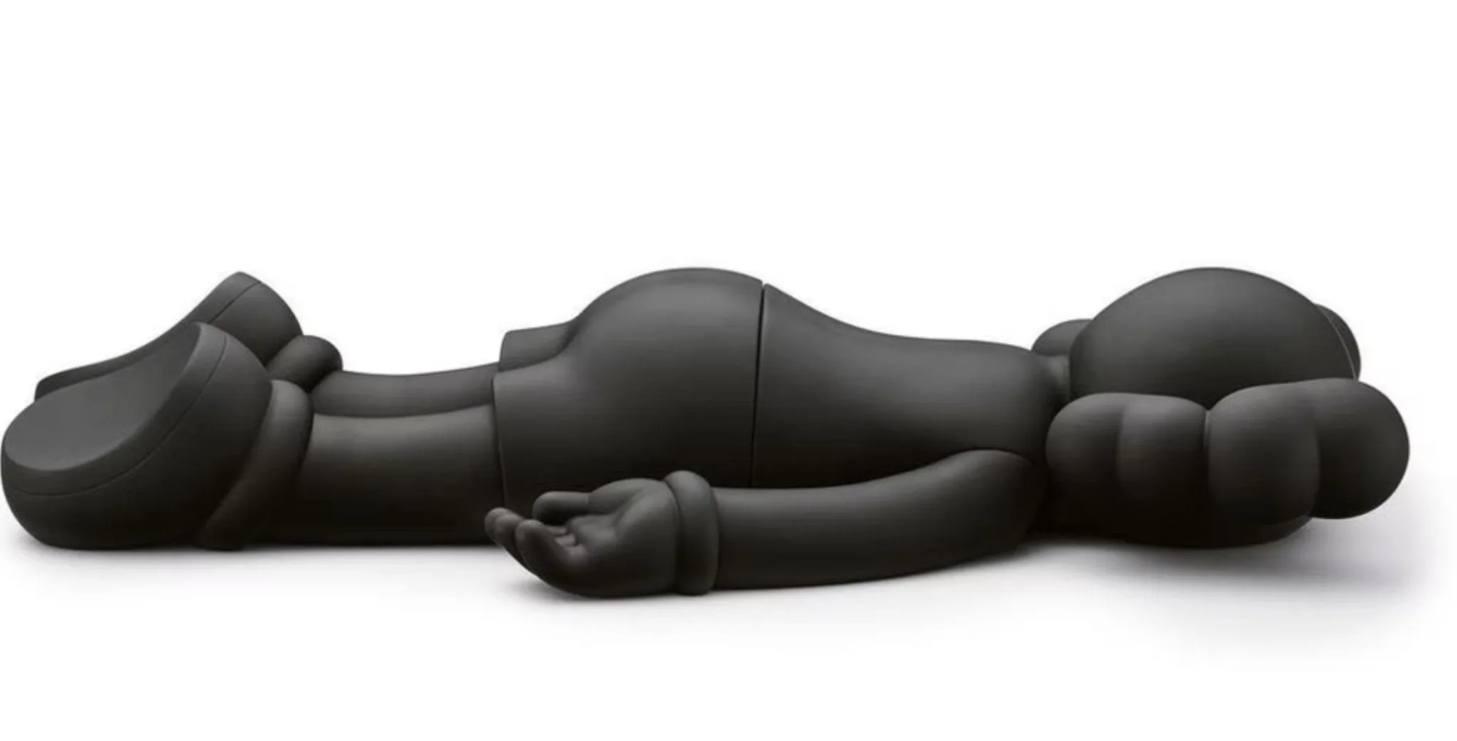 KAWS Companion 2020- Black Fine Art Toy by Kaws- Brian Donnelly