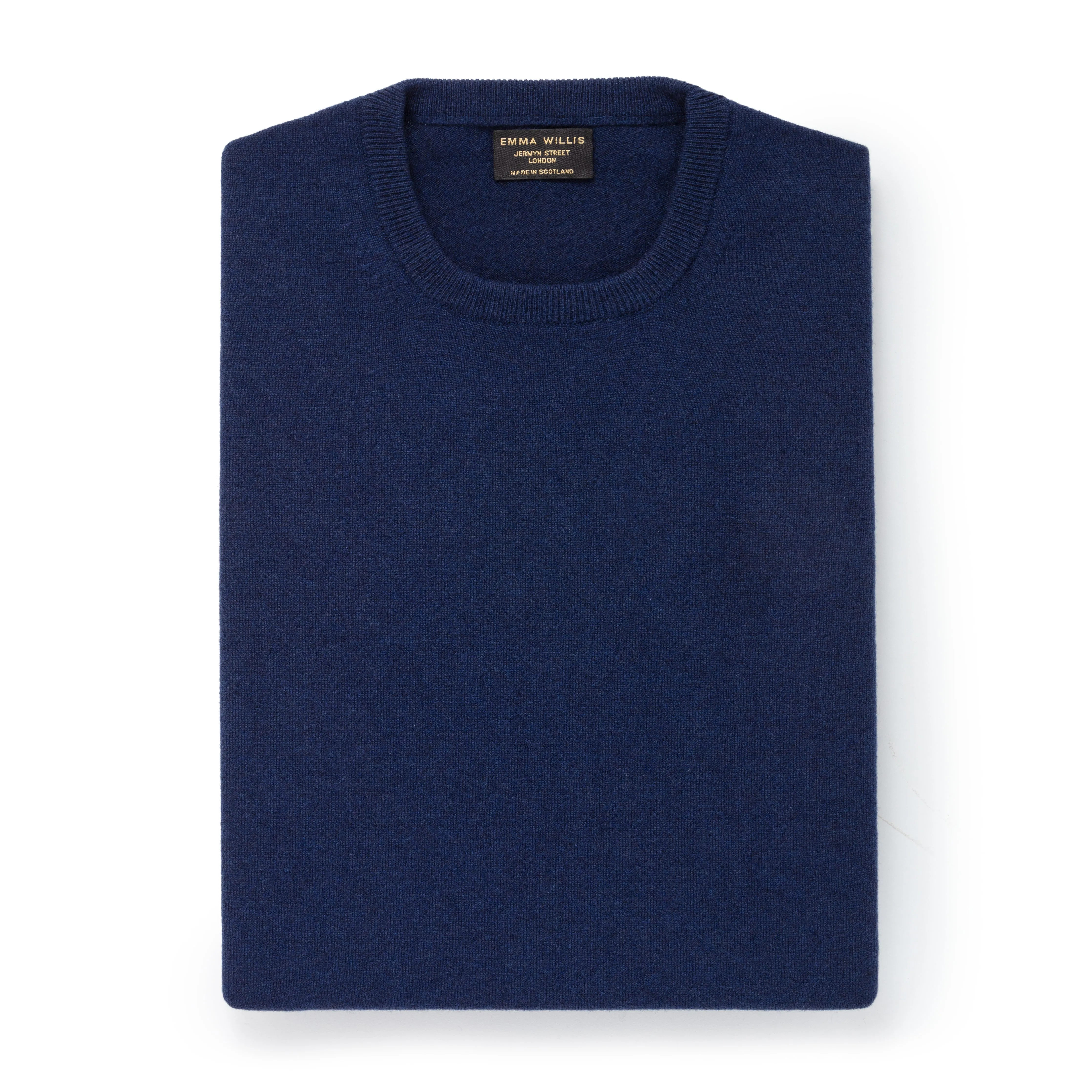 Lapis Cashmere Crew