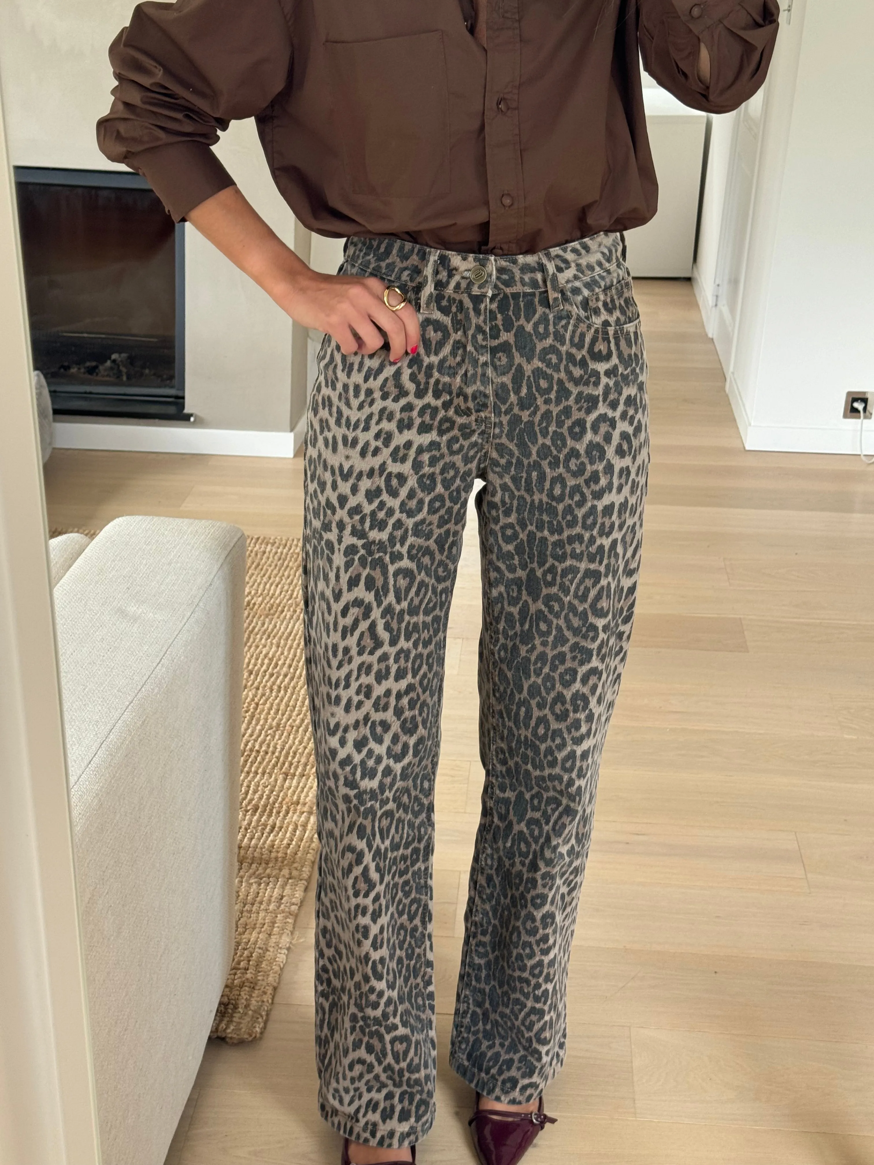 Leopard Max Jeans