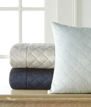 Liberty Quilted Velvet Shams by Legacy Home